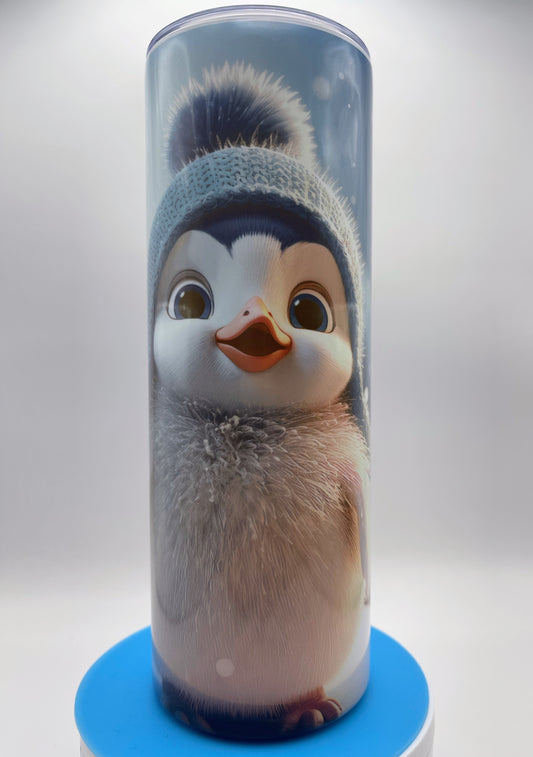 Cute Baby Penguin Insulated 20 oz Tumbler