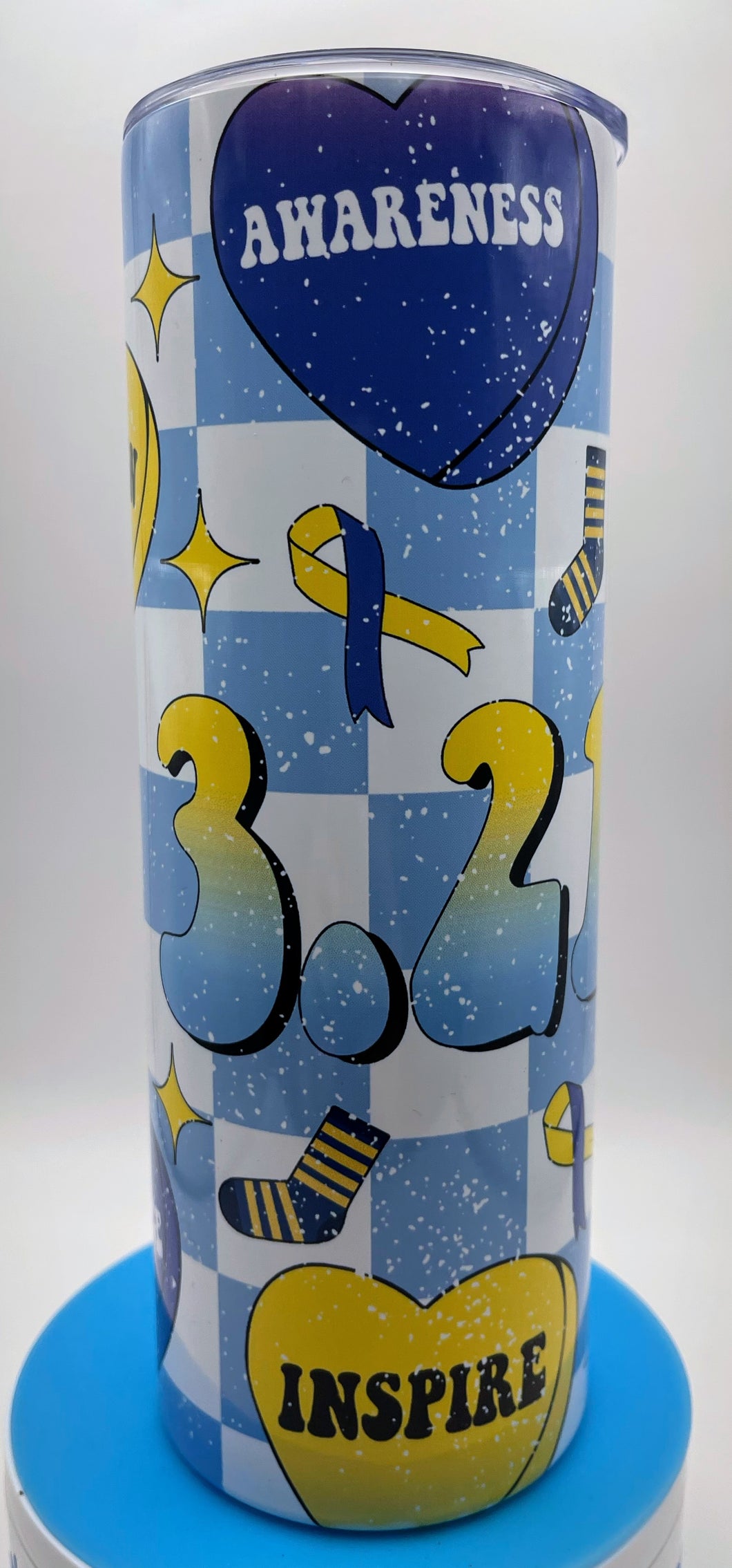 Down Syndrome Awareness 321 Insulated Tumbler