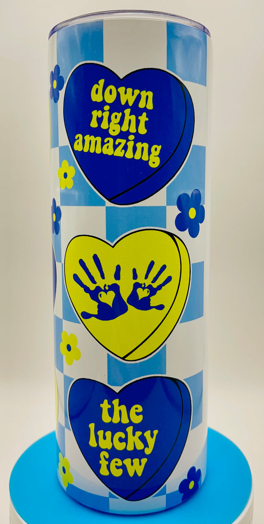 T21 Down Syndrome Awareness Insulated Tumbler