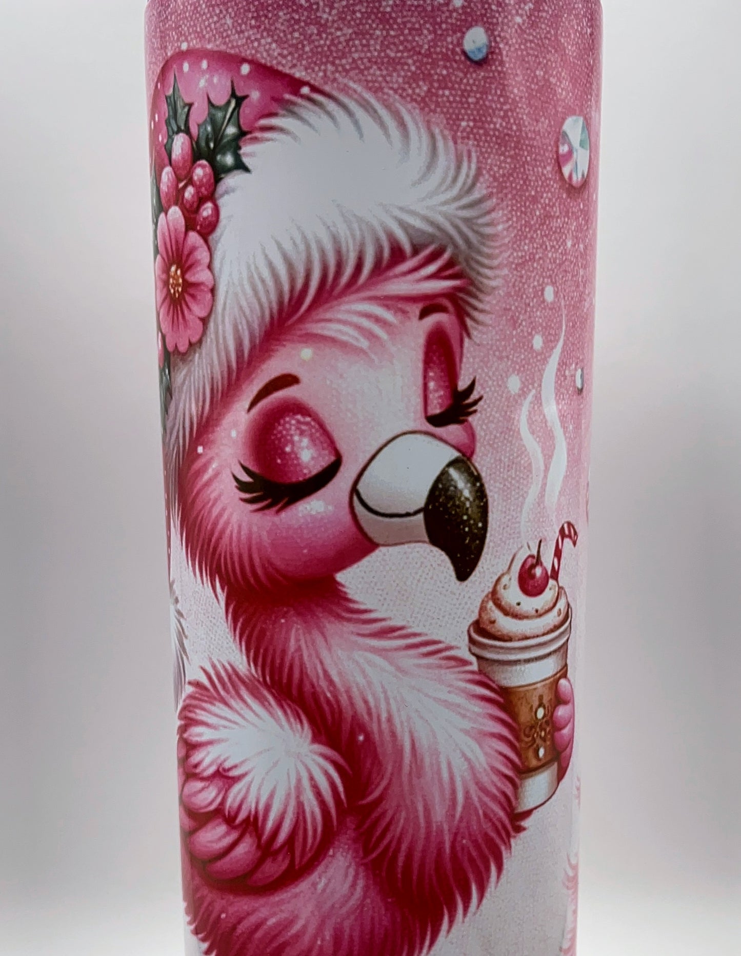 Holiday Flamingo 20ozTumbler