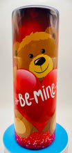 Load image into Gallery viewer, Be Mine Valentine Bear Tumbler
