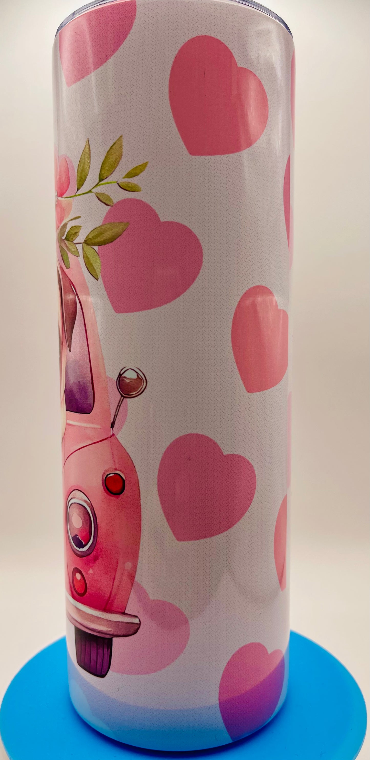 Cute Valentine Puppy Tumbler