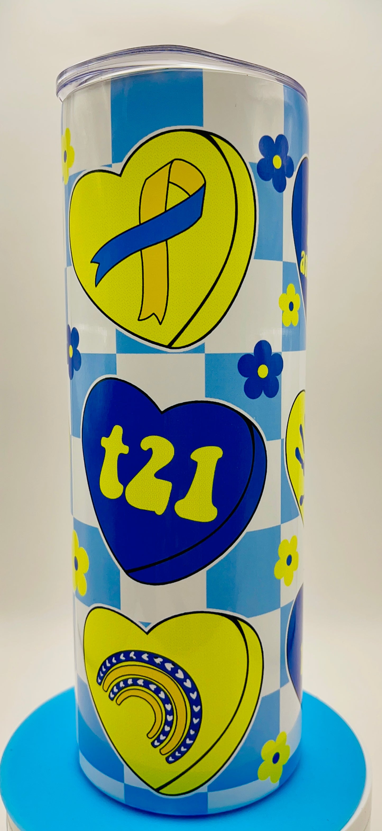 T21 Down Syndrome Awareness Insulated Tumbler