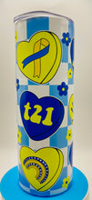 Load image into Gallery viewer, T21 Down Syndrome Awareness Insulated Tumbler
