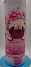 Load and play video in Gallery viewer, Cute Valentine Puppy Tumbler
